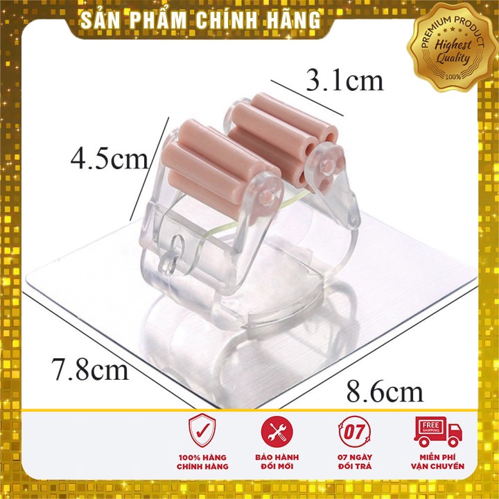 Giá treo cây lau nhà dán tường siêu dính tiện dụng (giao màu ngẫu nhiên)