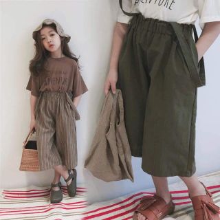 Quần yếm bé gái chất liệu linen cực xịn