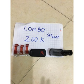 - Combo 4 bộ bọc chân chống xe máy nhựa nhẹ