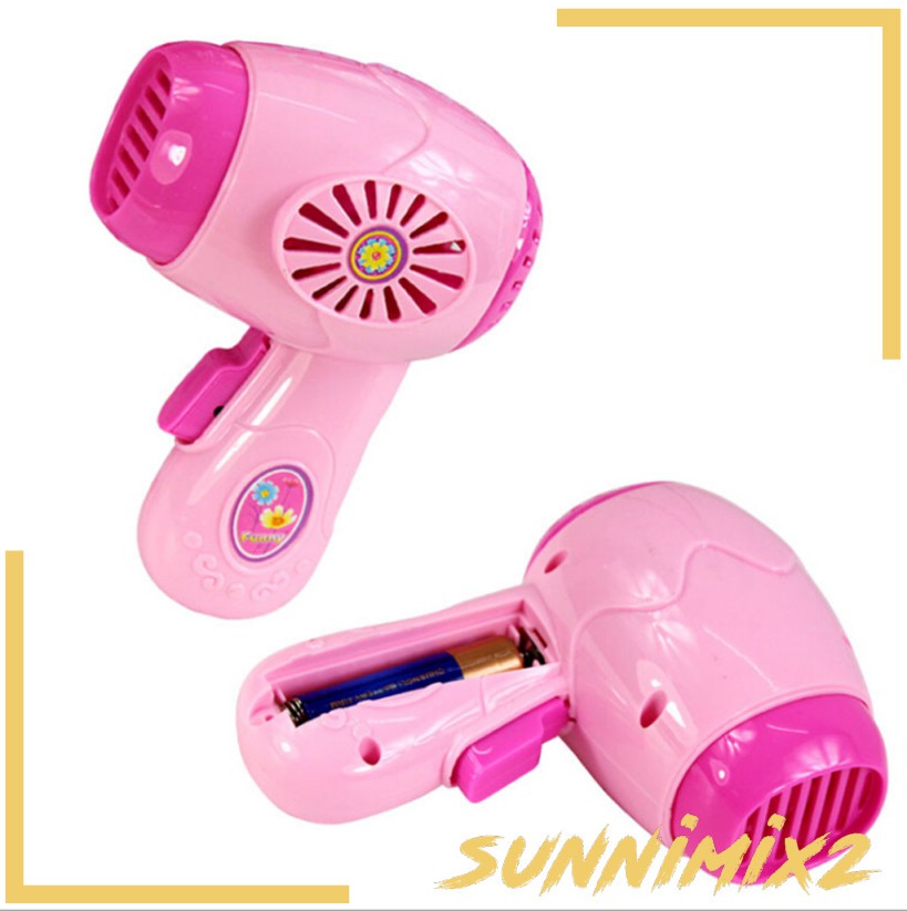 Simulation Hair Dryer Home Appliance for Kids Role Play Toys Game