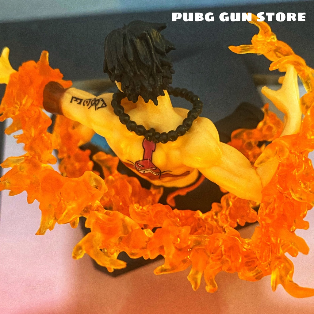 Nhân vật figure Ace portgas D. ace luffy Đồ chơi trẻ em mô hình one piece anime naruto, dragon bal lắp ráp sticker cute