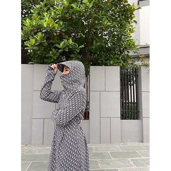 Áo choàng chống nắng nữ toàn thân vải Umi lạnh PHIÊN BẢN CO GIÃN THOẢI MÁI | BigBuy360 - bigbuy360.vn