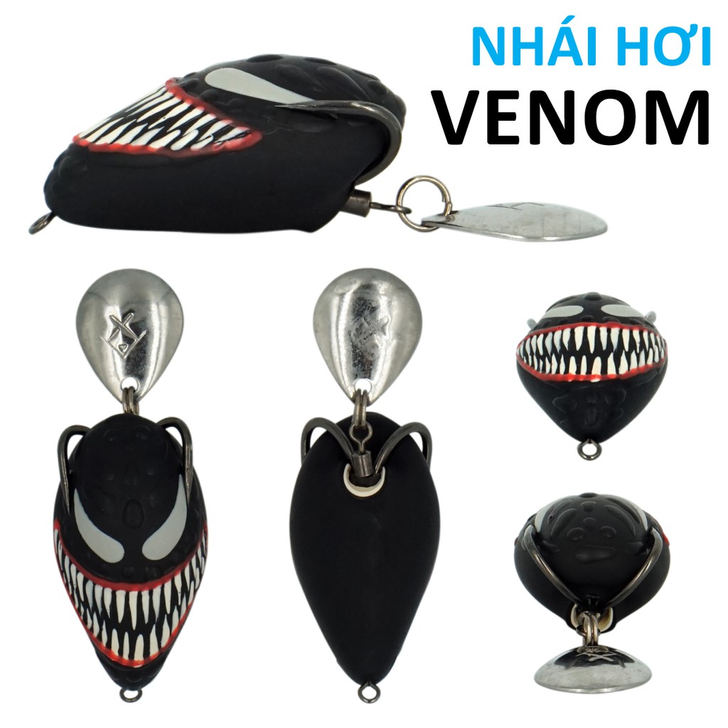 NHÁI HƠI VENOM THÁI LAN - MỒI CÂU CÂU LURE CÁ LÓC - 4CM/8GR