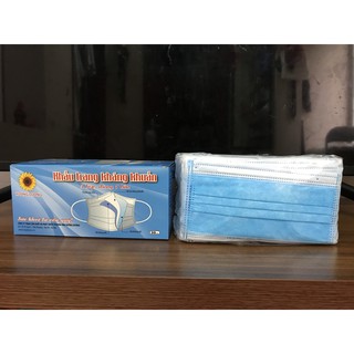 [Sẵn hàng] Khẩu trang HƯỚNG DƯƠNG/GMP kháng khuẩn hộp 50 chiếc