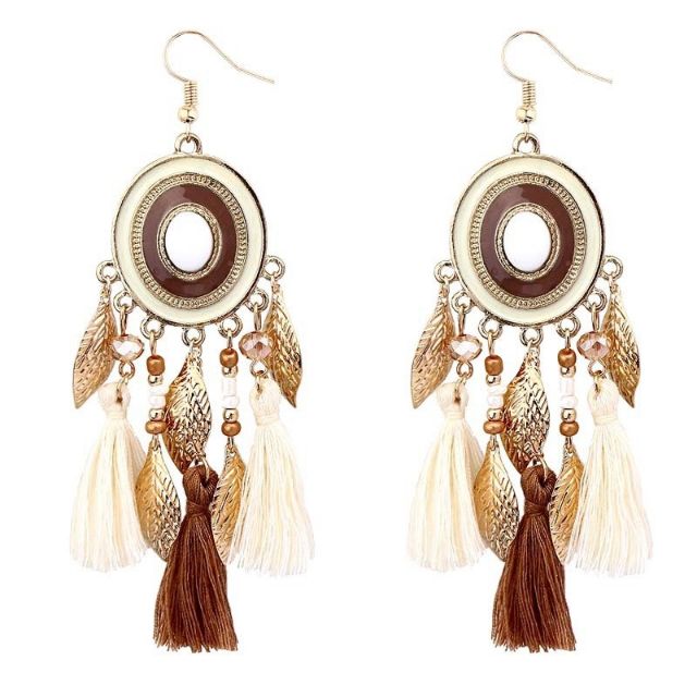 Bông tai Boho phong cách Hàn Quốc