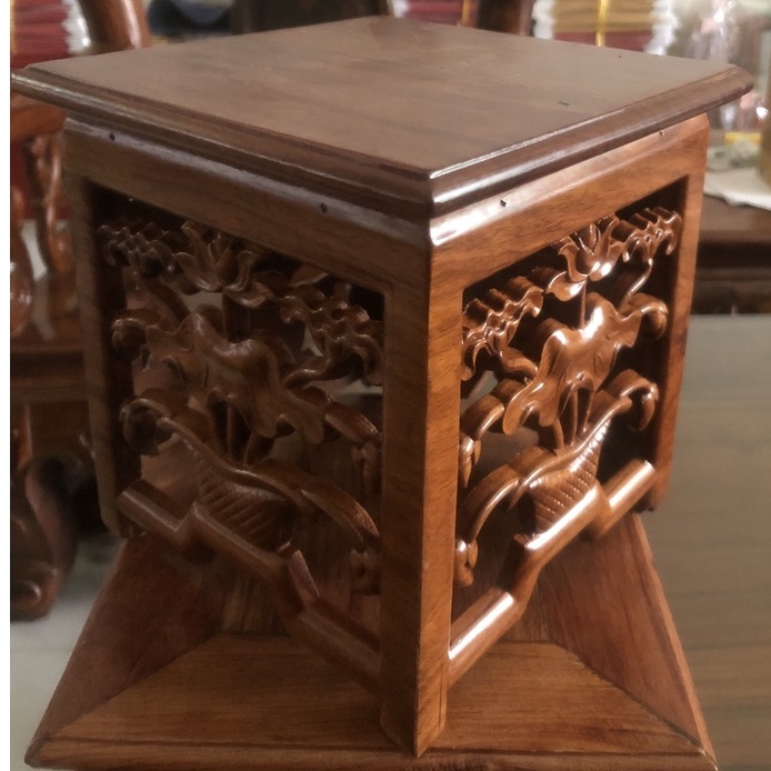 KỶ VUÔNG, ĐẾ BÁT HƯƠNG, ĐÔN GỖ HƯƠNG CÓ HOA VĂN