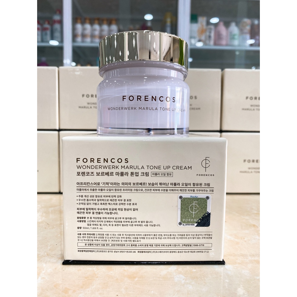 Kem Dưỡng Trắng Da Forencos Wonderwerk Marula Tone Up Cream Hàn Quốc 50ml
