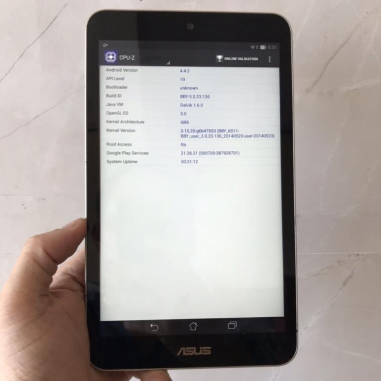 máy tính bảng Asus Memo Pad 8 (ME181CX) 8 inch -Wifi