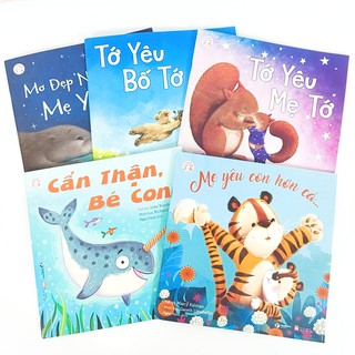 Sách - Tớ yêu 5 cuốn (dành cho bé 2-6 tuổi)