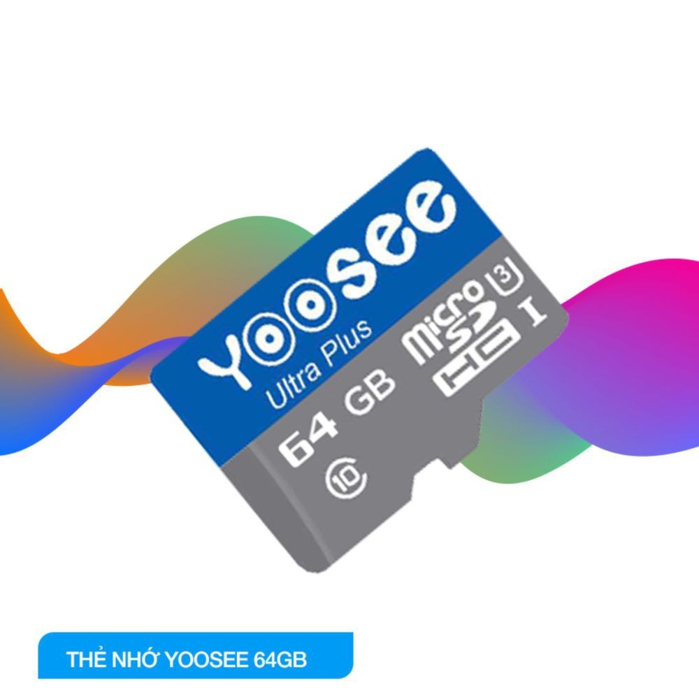 [GIẢM SỐC] THẺ NHỚ YOOSEE ULTRA PLUS 64GB MICRO SD CLASS 10 TƯƠNG THÍCH MỌI THIẾT BỊ | BigBuy360 - bigbuy360.vn