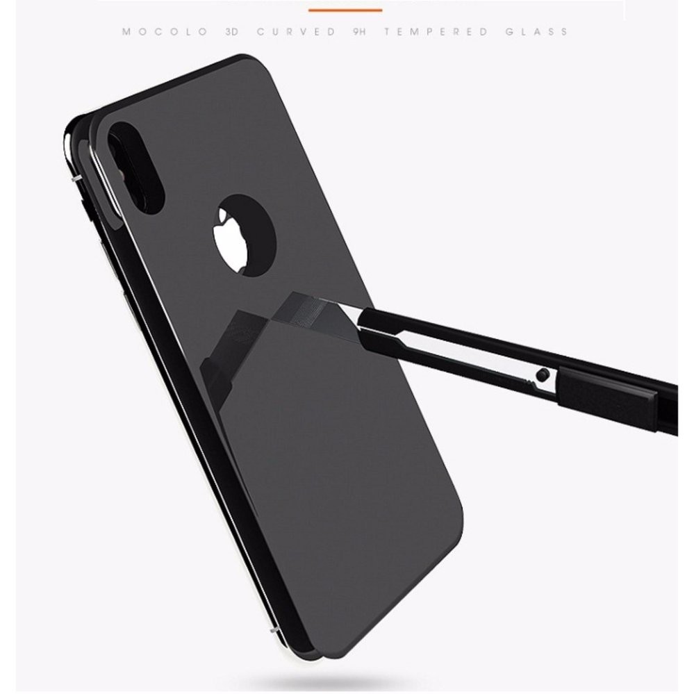 Dán Cường Lực Mocolo Iphone X Mặt Sau Màu Trắng