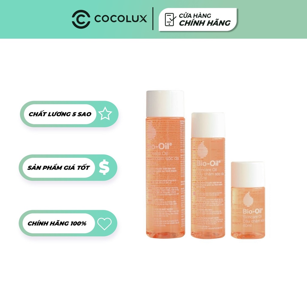 Bio Oil giúp mờ sẹo và giảm rạn da hiệu quả [COCOLUX]