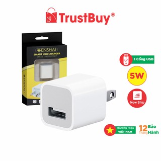 Củ Sạc Vuông Genshai Smart GS05 - Hàng Chính Hãng