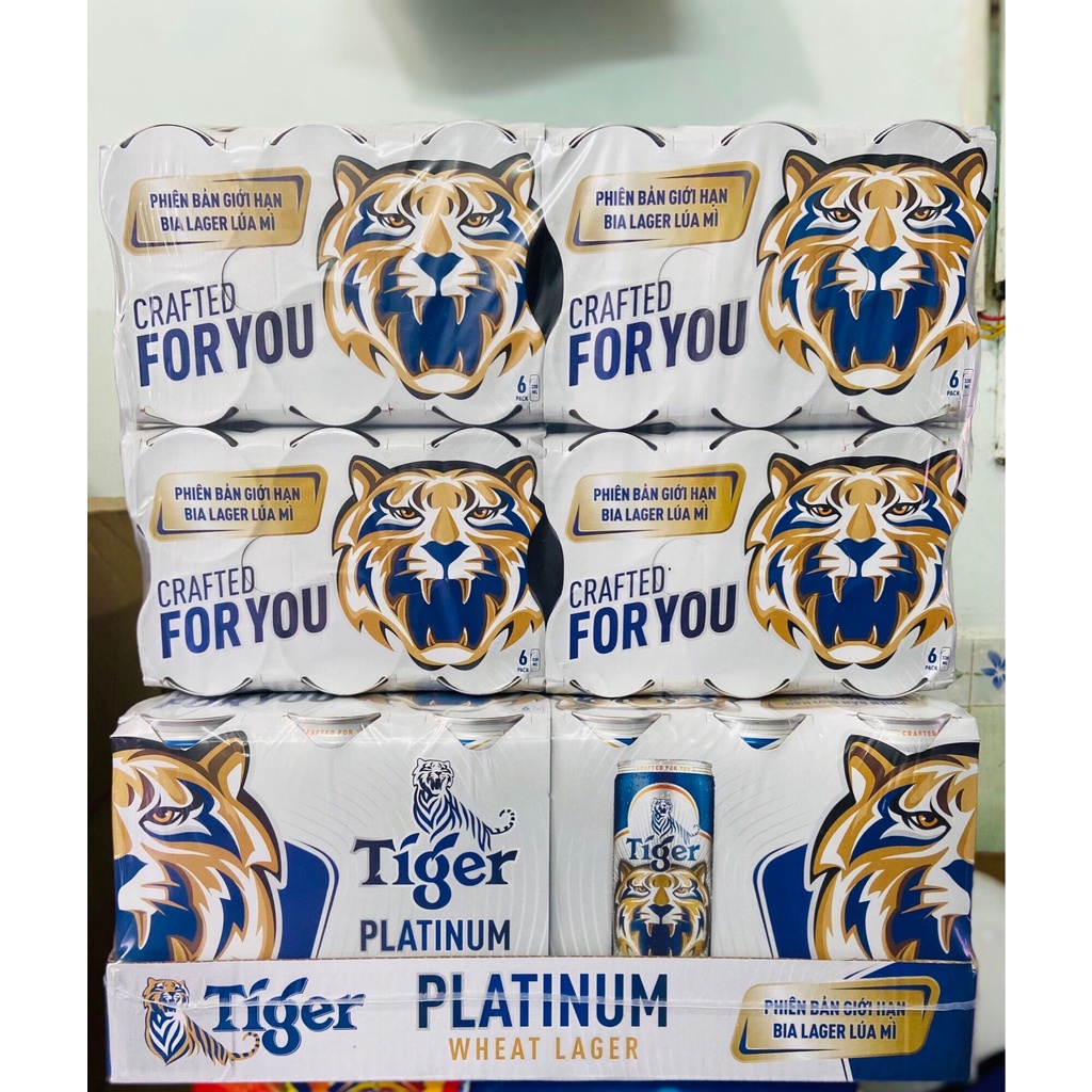 {Hỏa tốc} Bia Tiger Platinum 24 lon/Thùng Chang's Food