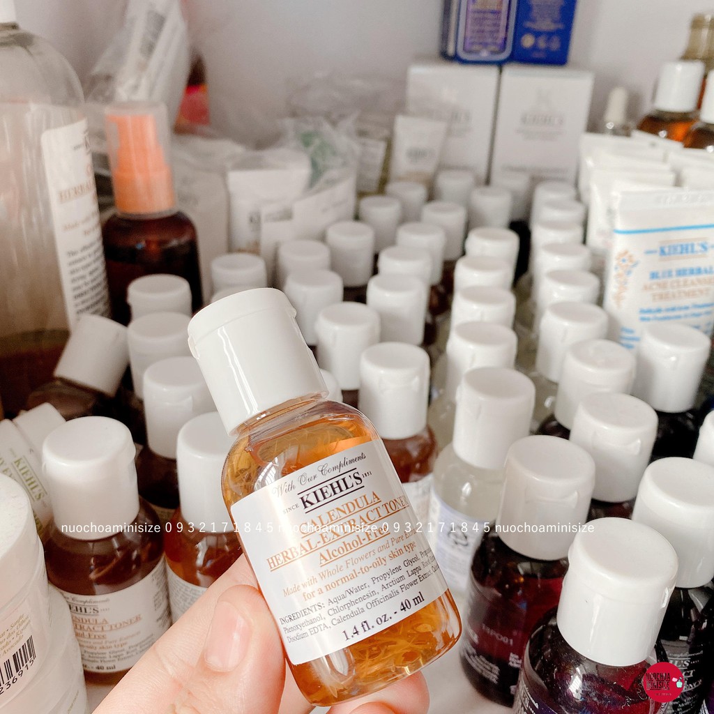 Toner Hoa Cúc Kiehls Kiehl's Calendula Herbal-Extract 40ml - 100ml - 125ml - 250ml - 500ml Minisize Fullsize