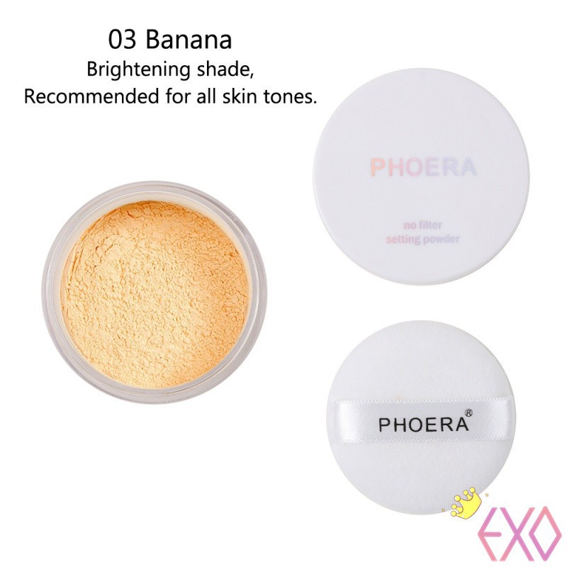 [Hàng mới về] Phấn phủ kiềm dầu làm sáng da và che phủ mụn Phoera | BigBuy360 - bigbuy360.vn