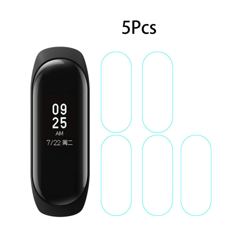 Bộ 1/ 2/ 5 miếng dán bảo vệ màn hình chống trầy xước cho vòng đeo tay thông minh Xiaomi Mi Band 4