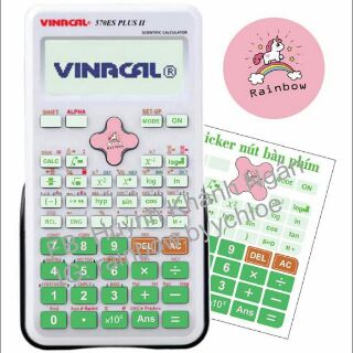 Sticker dán nút casio850/vinacal