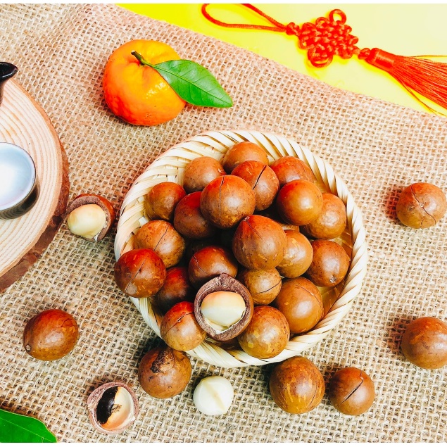 500g Hạt Macca Tây Nguyên Loaị 1 hạt dinh dưỡng giảm cân cho trẻ em và bà bầu kusn_store