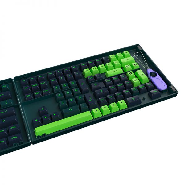 [Mã 44ELSALE2 giảm 7% đơn 300K] AKKO Keycap set – Wave Sonic (PBT Double-Shot/ASA profile/229 nút)