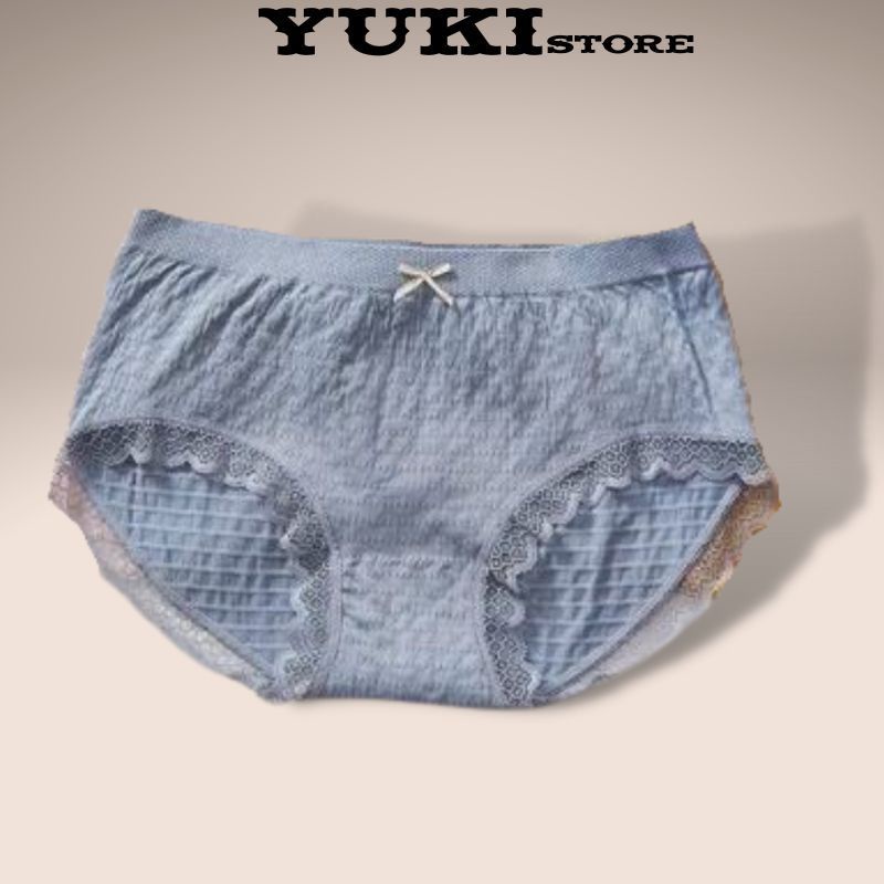 Quần lót nữ cotton vải mềm ôm bụng nâng mông thông hơi co giãn 4 chiều YUKI STORE 353