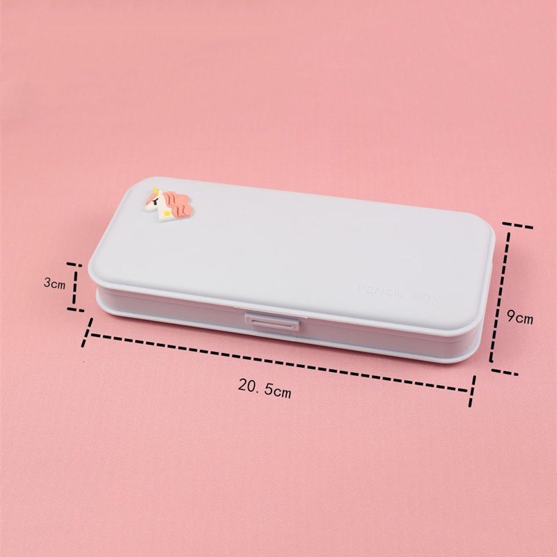 1 Hộp Đựng Bút Chì Sức Chứa Lớn Màu Morandi Đơn Giản Tươi Mới Và Sáng Tạo Cho Trường Học