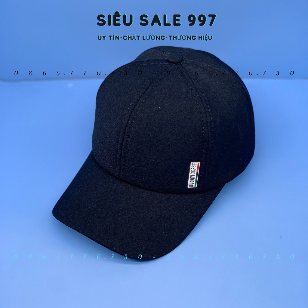 MŨ LƯỠI TRAI CHẤT NỈ ĐƠN GIẢN THỜI TRANG NAM NỮ