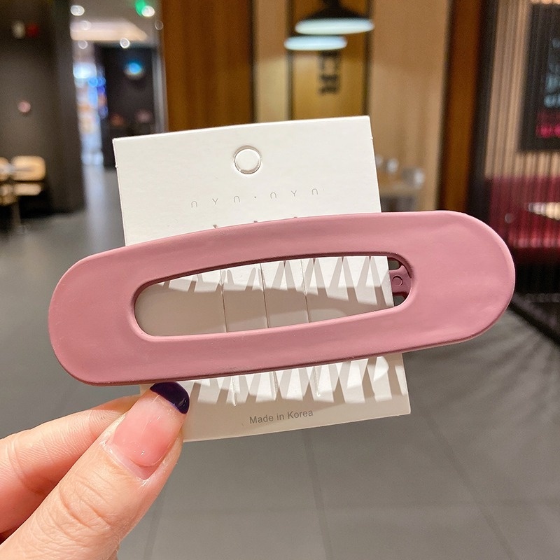 Kẹp tóc cỡ lớn kiểu Hàn Quốc thiết kế dễ thương cho nữ rửa mặt