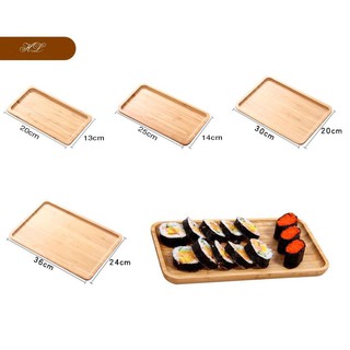 Khay chữ nhật gỗ tre cao cấp