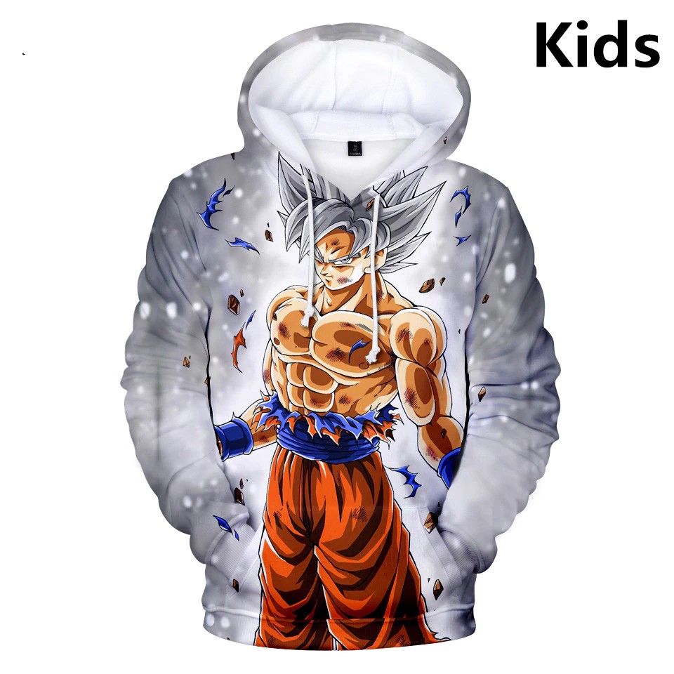 Áo Khoác Hoodie Họa Tiết Son Goku Cho Nam Từ 2 Đến 13 Tuổi | BigBuy360 - bigbuy360.vn