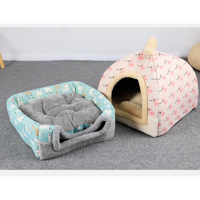 nhà ngủ tam giác cho chó mèo