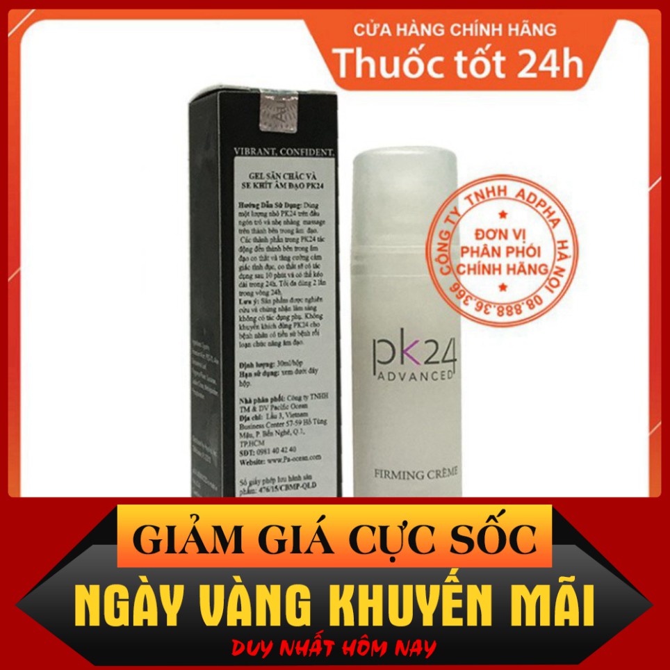 HẠ GIÁ Gel PK24 Làm hồng và Se khít suốt 24 giờ CÓ VIDEO HDSD HẠ GIÁ