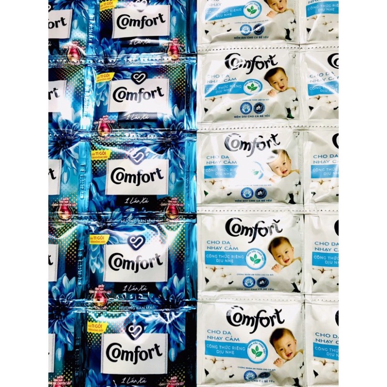 Tặng 1 gói nước xả vải Comfort/downy 20ml nhiều mùi hương