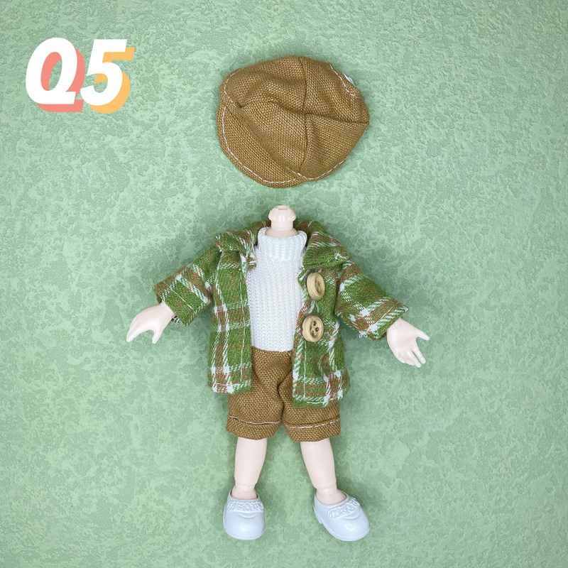 Set Đầm Thời Trang Cho Búp Bê 1 / 8 16-17 cm