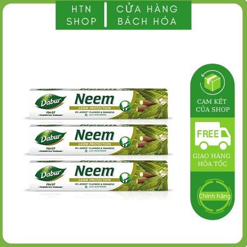 🌿🎍🛀 Kem đánh răng thảo dược lá neem giảm vấn đề về răng miệng 200g🌿🎍🛀