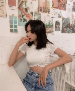 ÁO CROPTOP CHÉO EO
