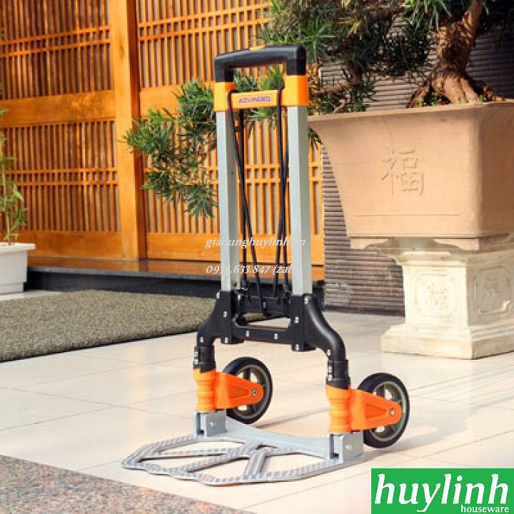 Freeship Xe đẩy hàng 2 bánh rút gọn Advindeq TL-80C - 80kg