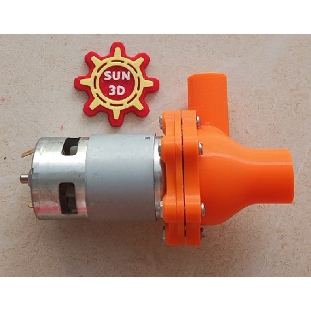 Bộ nhựa in 3D chế máy bơm nước V3 motor 775