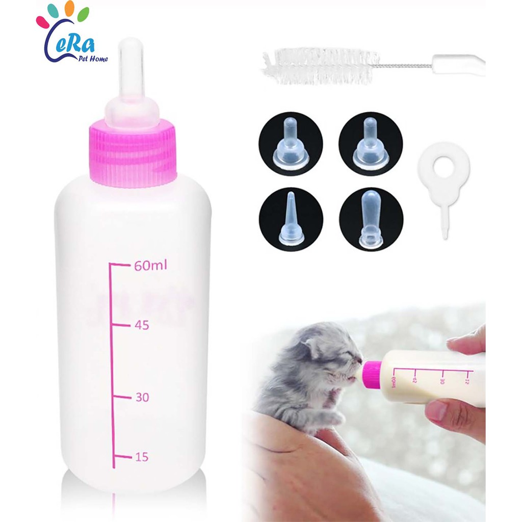 Bình Sữa Cho Chó Mèo Con - 60ml