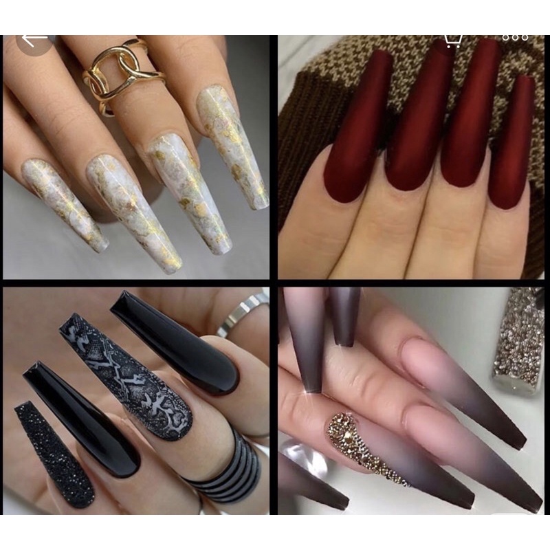 Móng nối fom thang dài