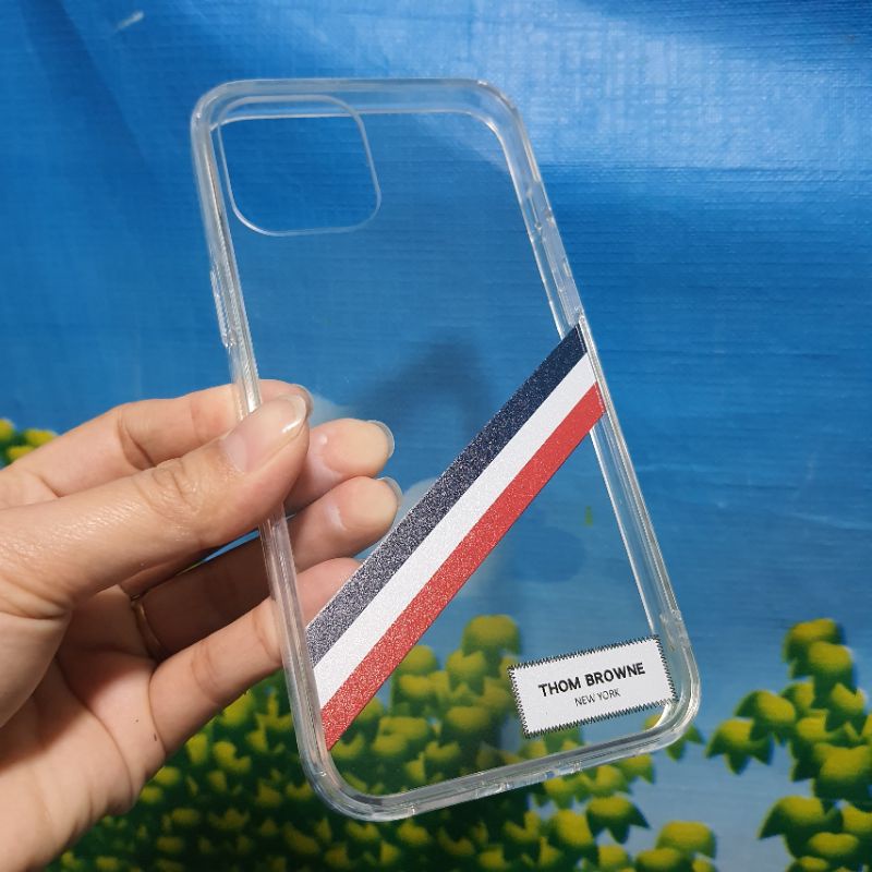 ỐP LƯNG THOM BROWNE - LIKGUS CHÍNH HÃNG IPHONE 14 pro max/14pro/14/13 promax/13/13 pro/11 PRO MAX/12/12 PRO MAX/11/11 PR
