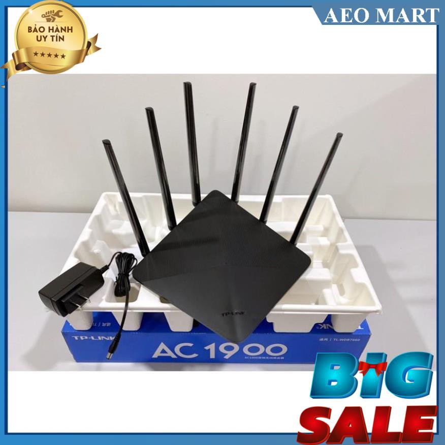 Big sale -  [Phiên Bản Mesh]  Thiết Bị Phát Wifi  TP-Link WDR7660 Dễ dàng cài đặt và quản lý - Mẫu mới 2020