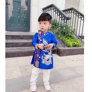 Áo dài cách tân cho bé trai 9-22kg