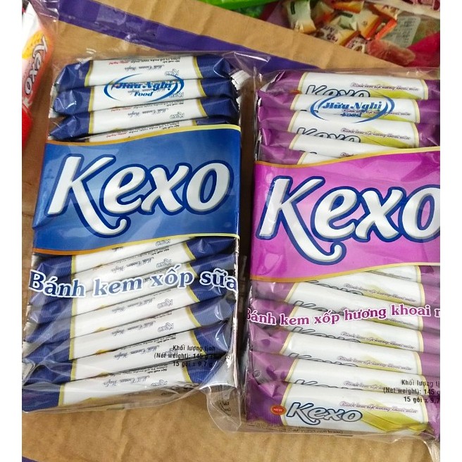 Bánh kem xốp Kexo