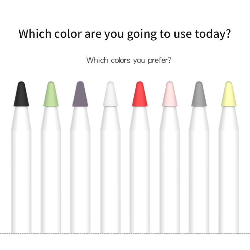 8 Nắp bút dùng được trên màn hình cảm ứng thích hợp cho Apple Pencil 1 2st Pen Point Stylus