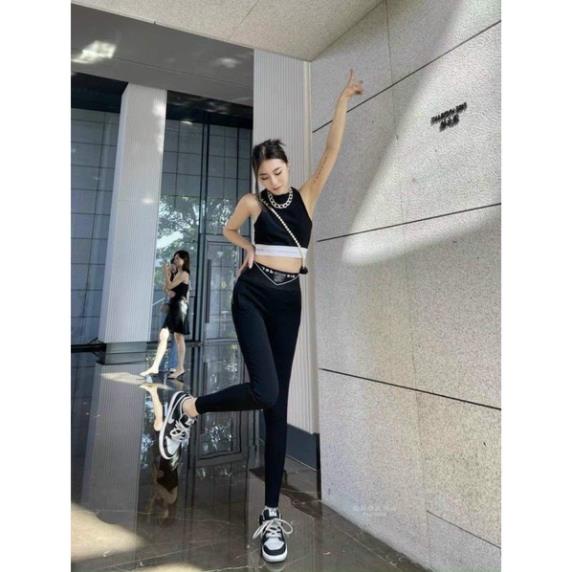 Quần legging khoá hông DH