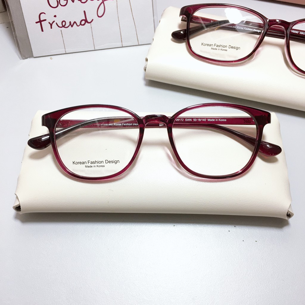 [Gía siêu rẻ] Mắt Kính bầu V8122 Tặng tròng cận, viễn, loạn