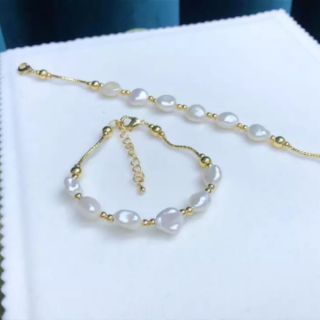 Lắc tay bạc mạ vàng -trai thật