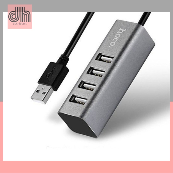 Bộ Chia cổng usb cho máy tính laptop Hoco HB1 - Chính hãng