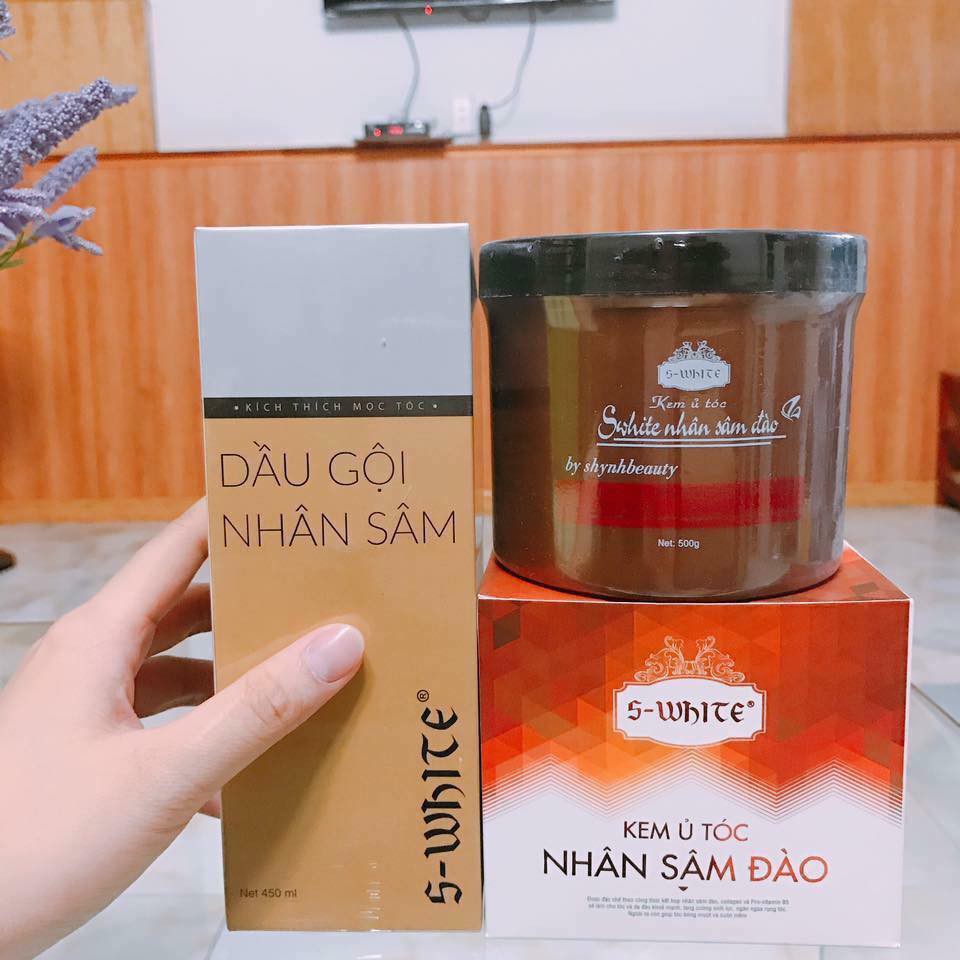 Combo Gội_Ủ Nhân Sâm Đào
